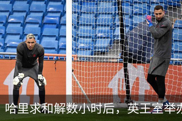 哈里求和解数小时后，英王室举办盛大国宴，凯特戴王冠光彩夺目